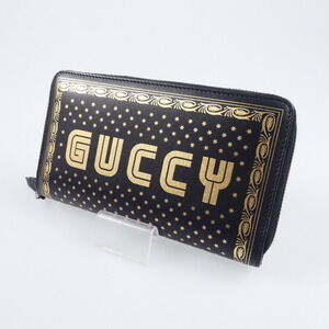 Gucci SEGA GUCCY Round Zipper Long Wallet